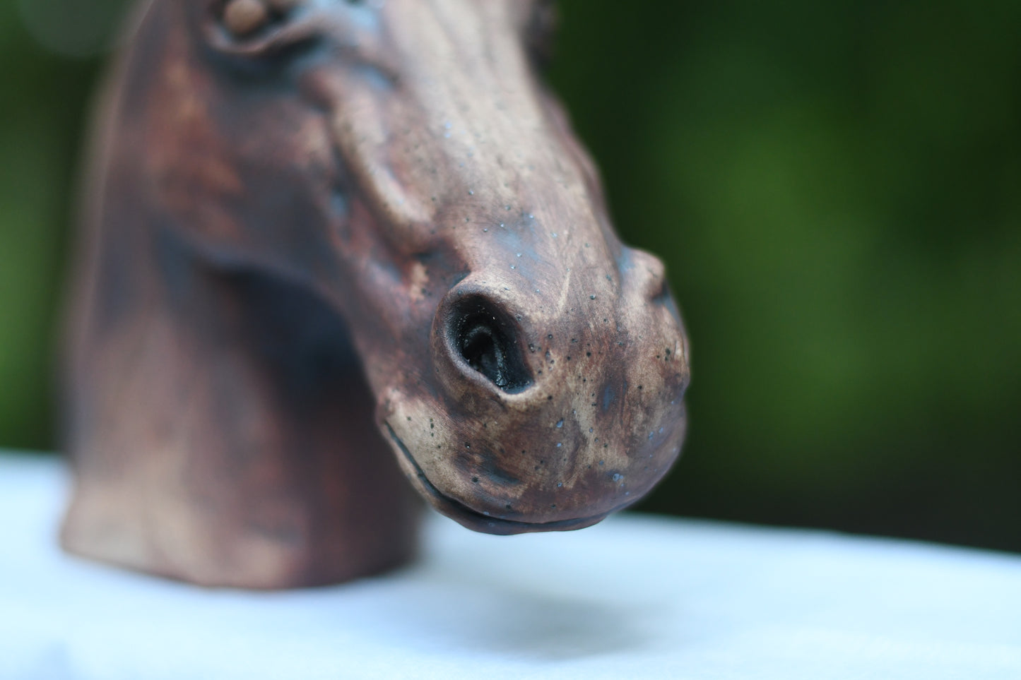 Hand Sculpted Horse Head