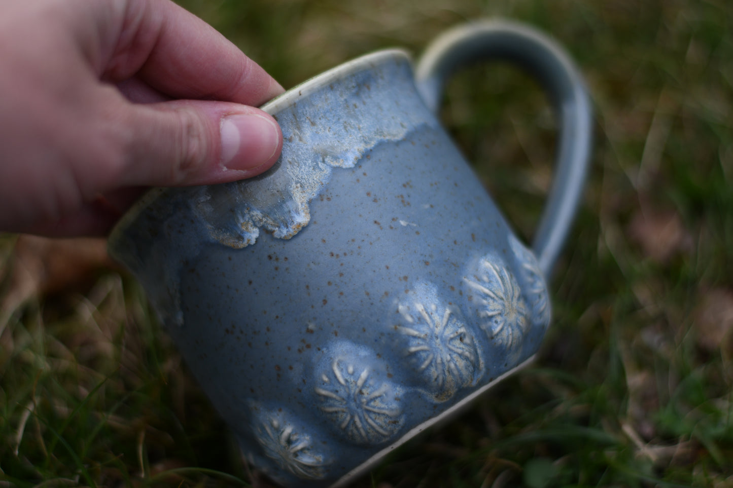 Blue Vintage Mug