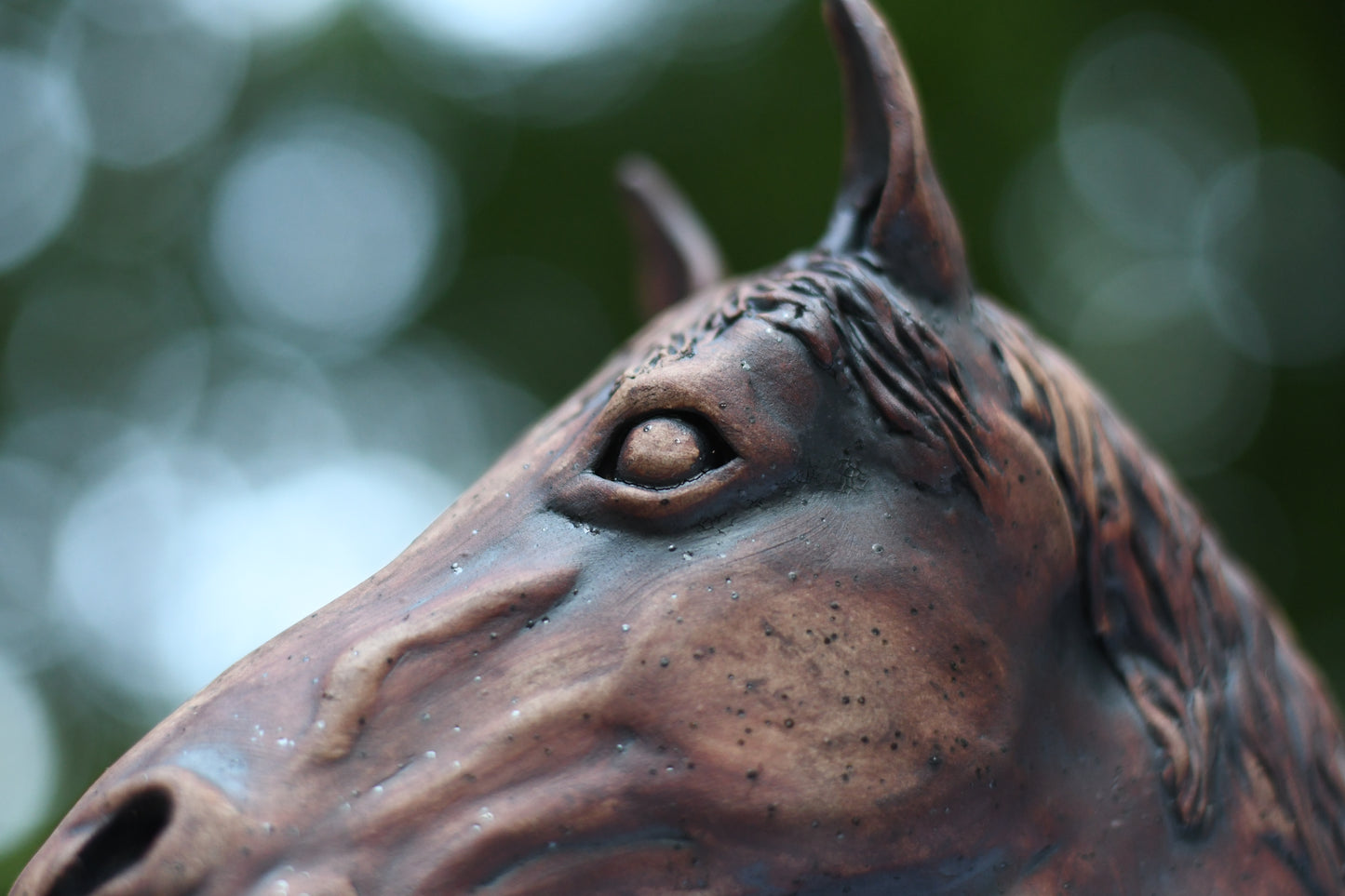 Hand Sculpted Horse Head