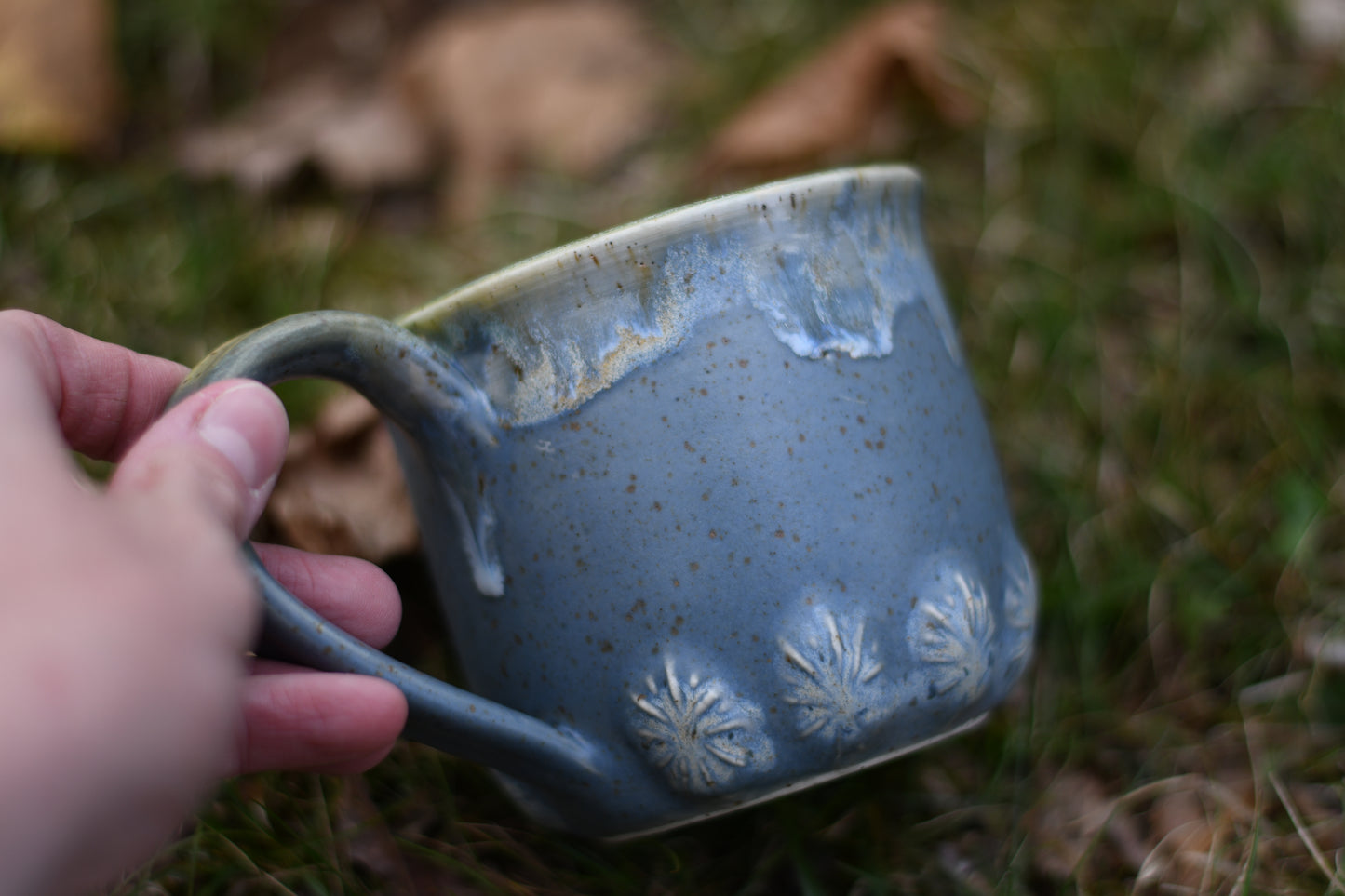 Blue Vintage Mug
