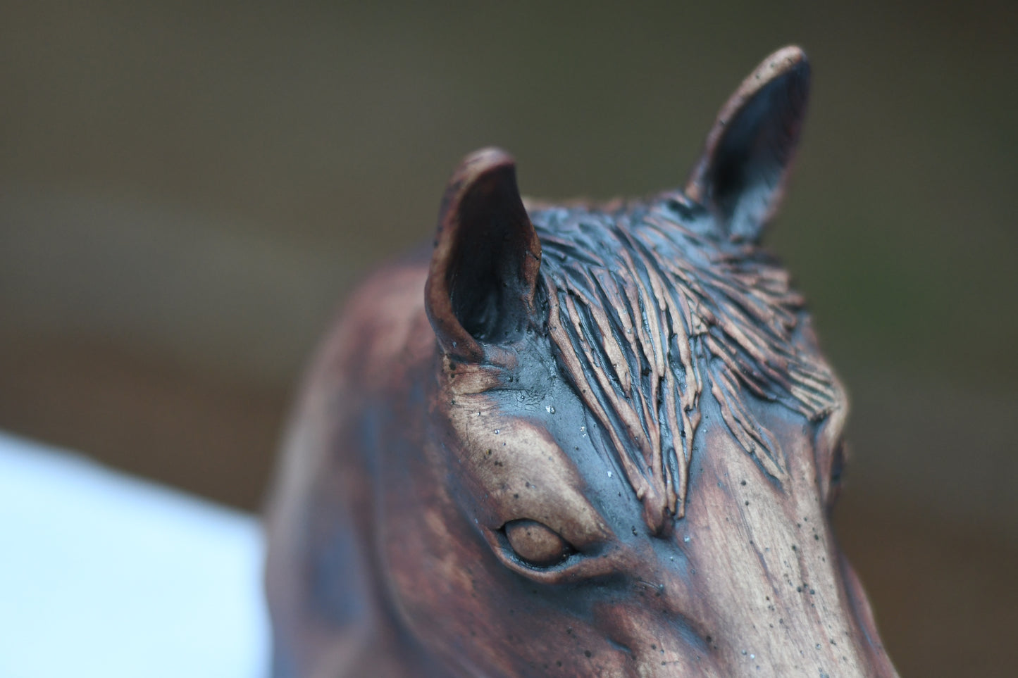 Hand Sculpted Horse Head