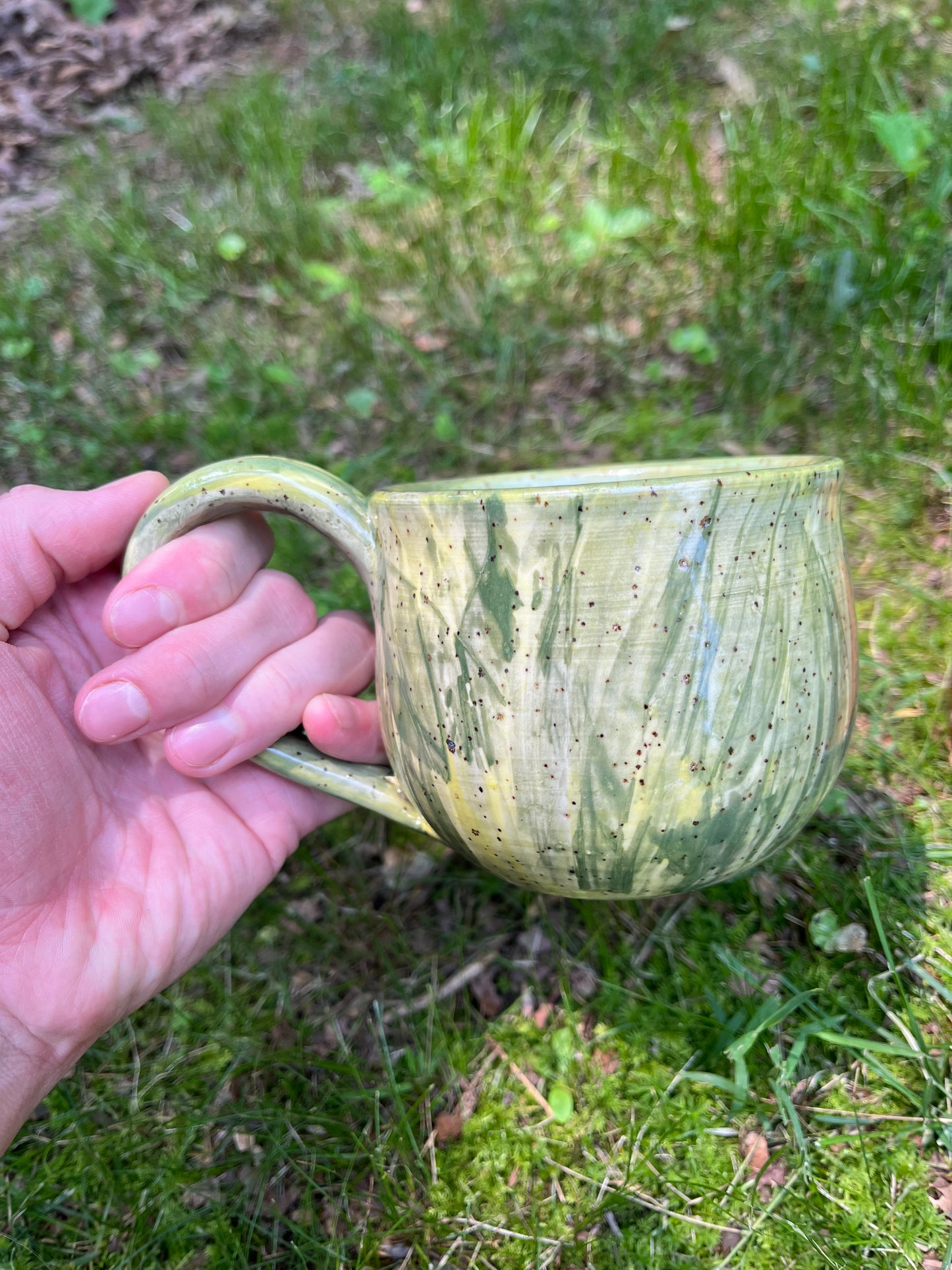 Green Grass Mug