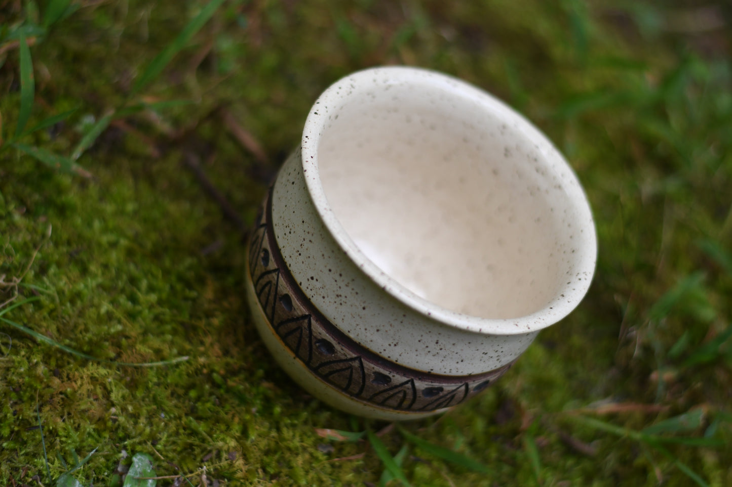 Textured Rustic Cup