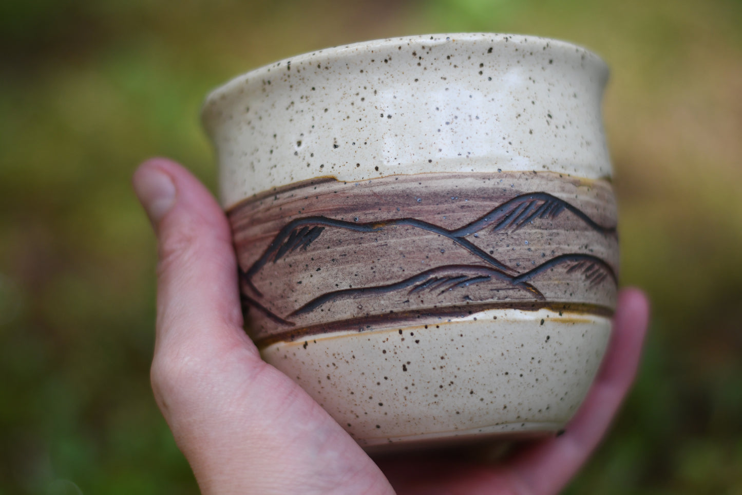 Rustic Mountain Cup