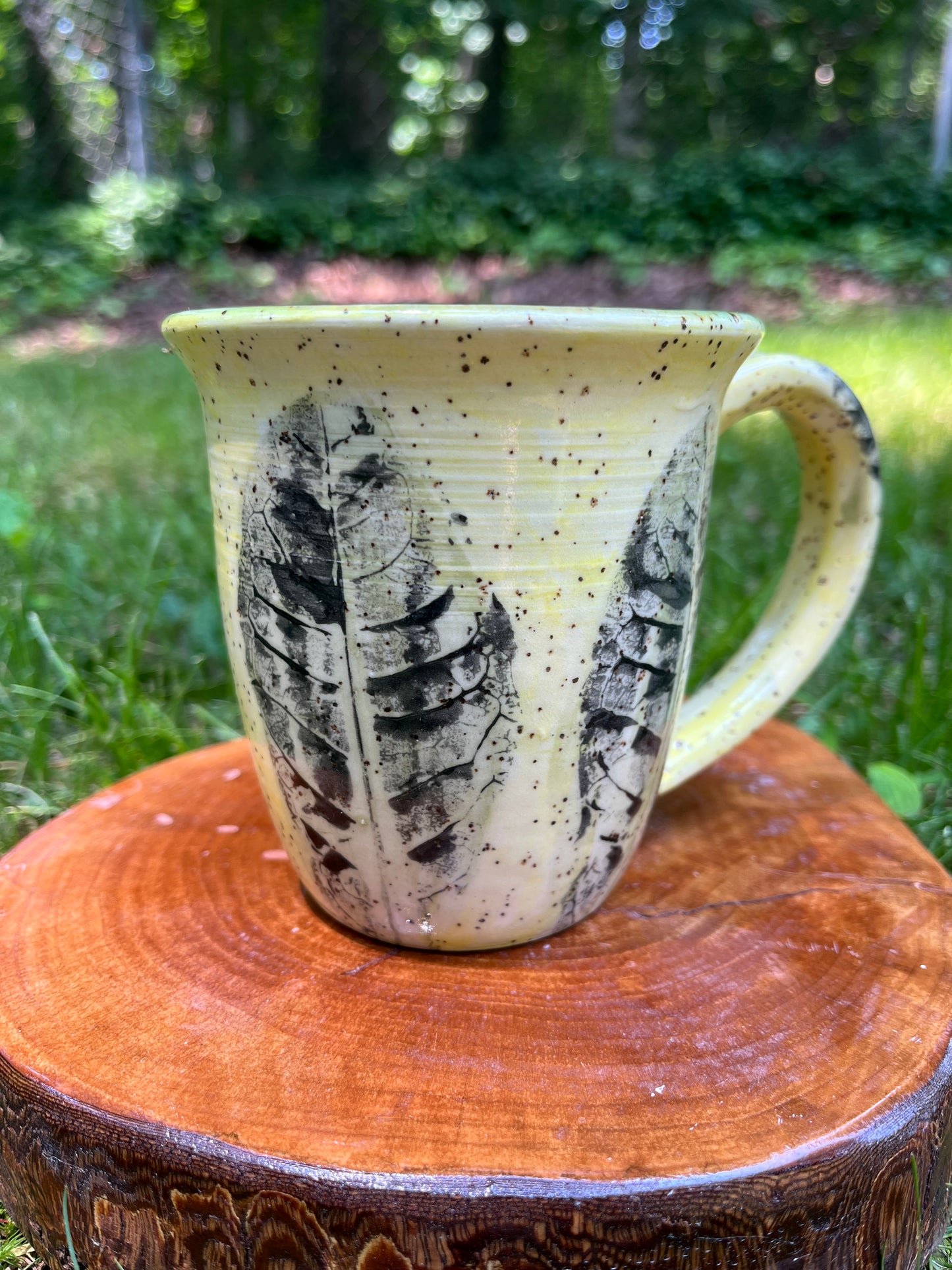 Dandelion Print Mug