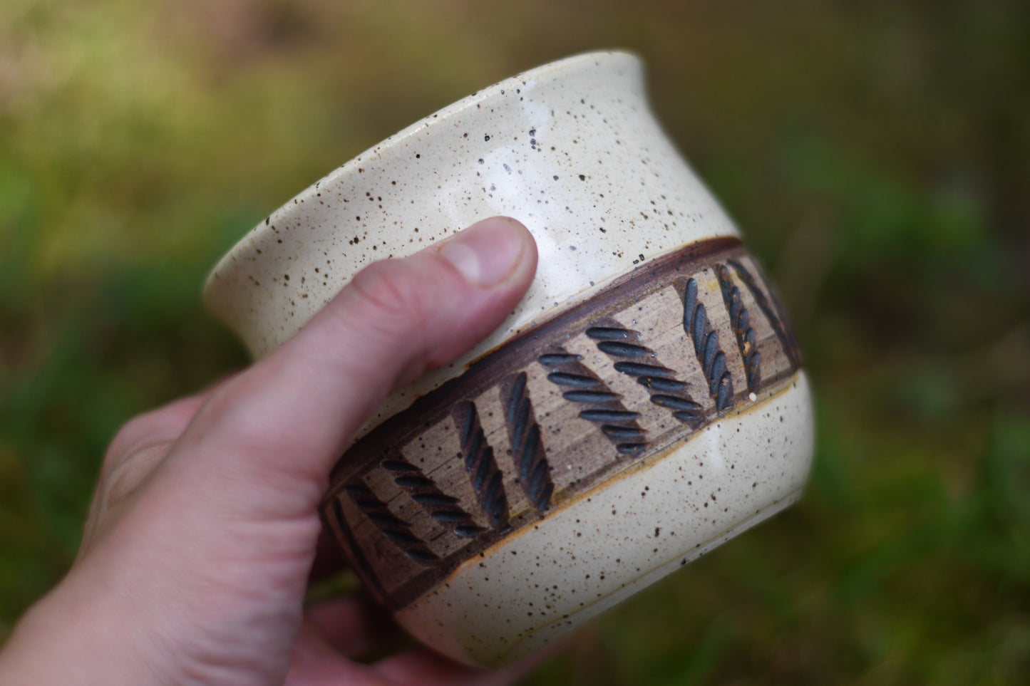Textured Rustic Cup
