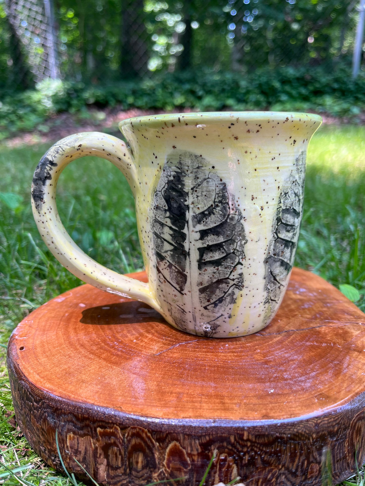 Dandelion Print Mug