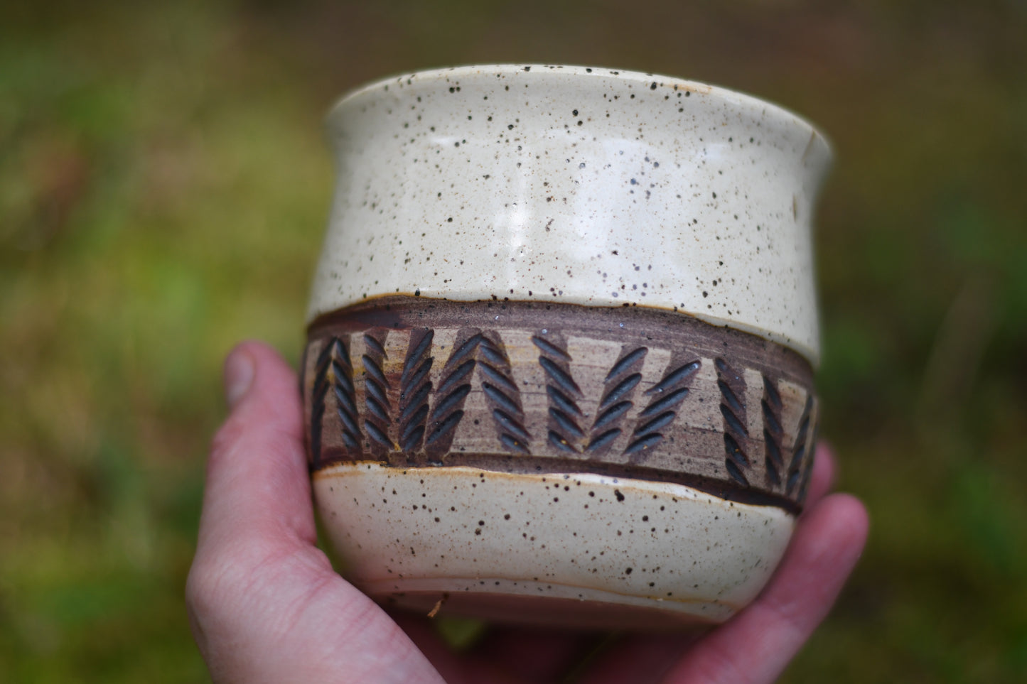 Textured Rustic Cup