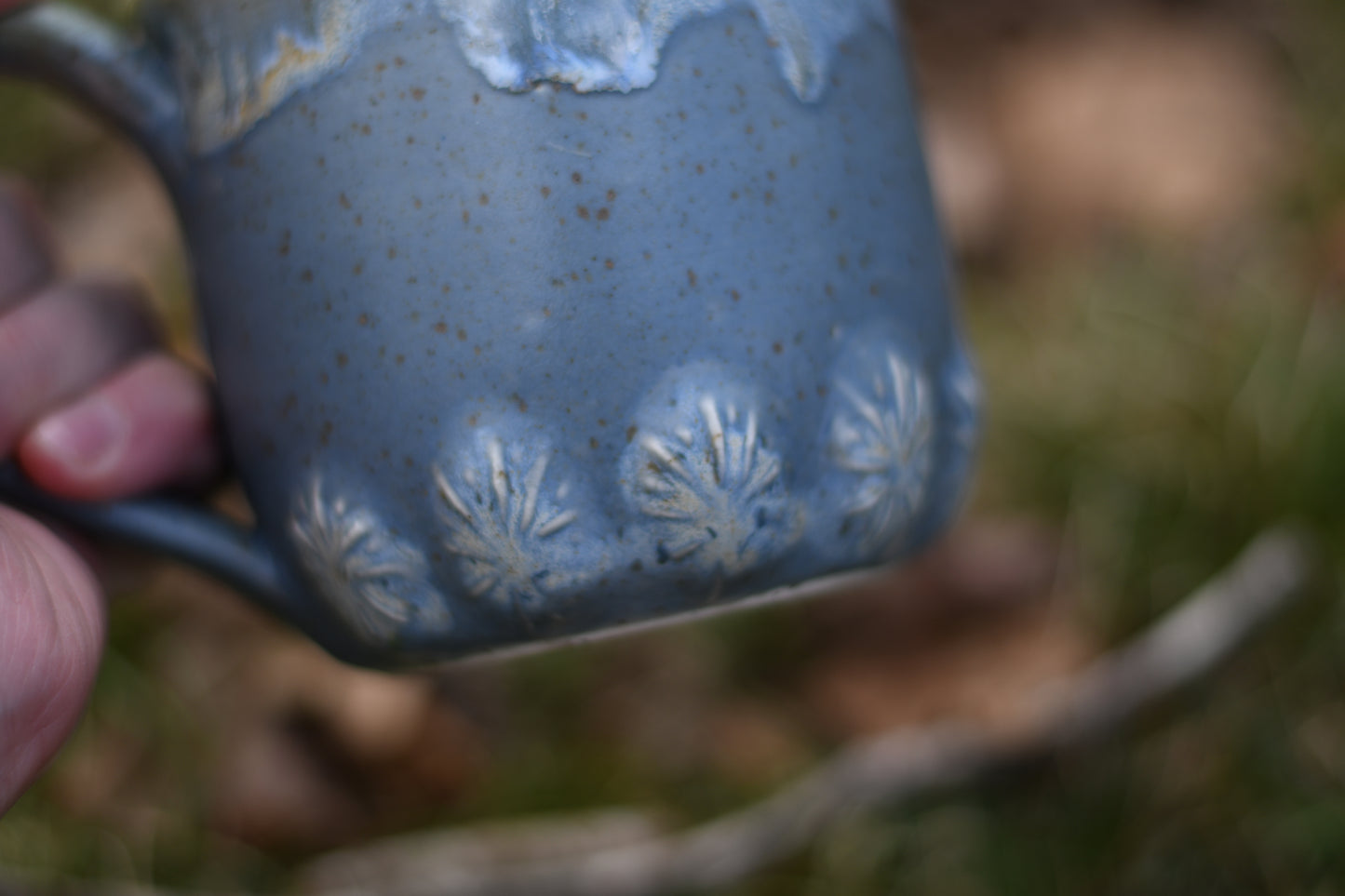 Blue Vintage Mug