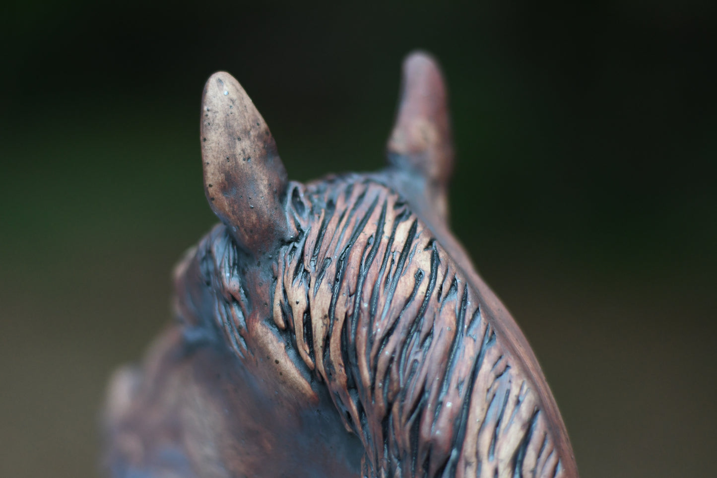 Hand Sculpted Horse Head