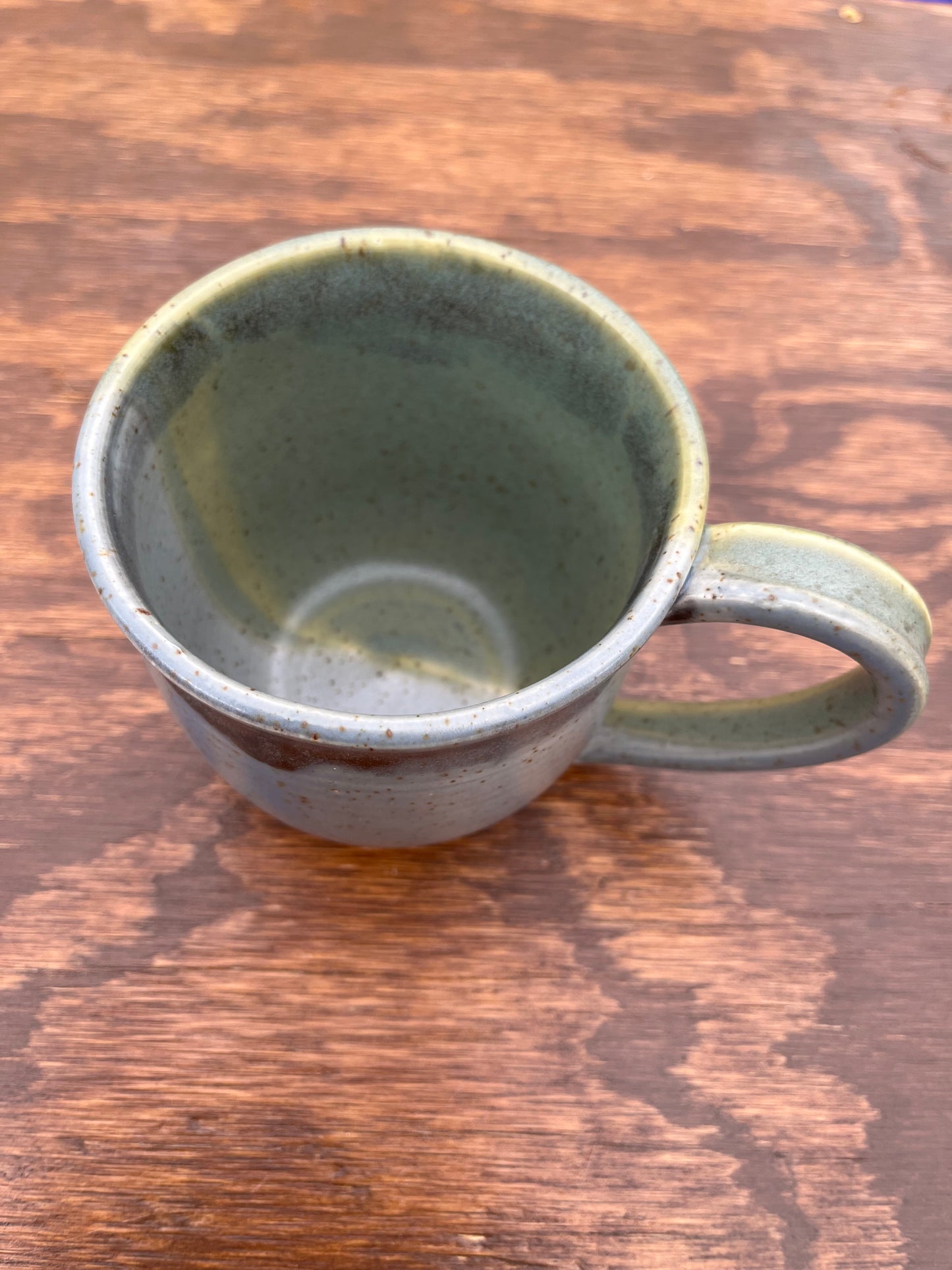 Split Blue/Green Mug