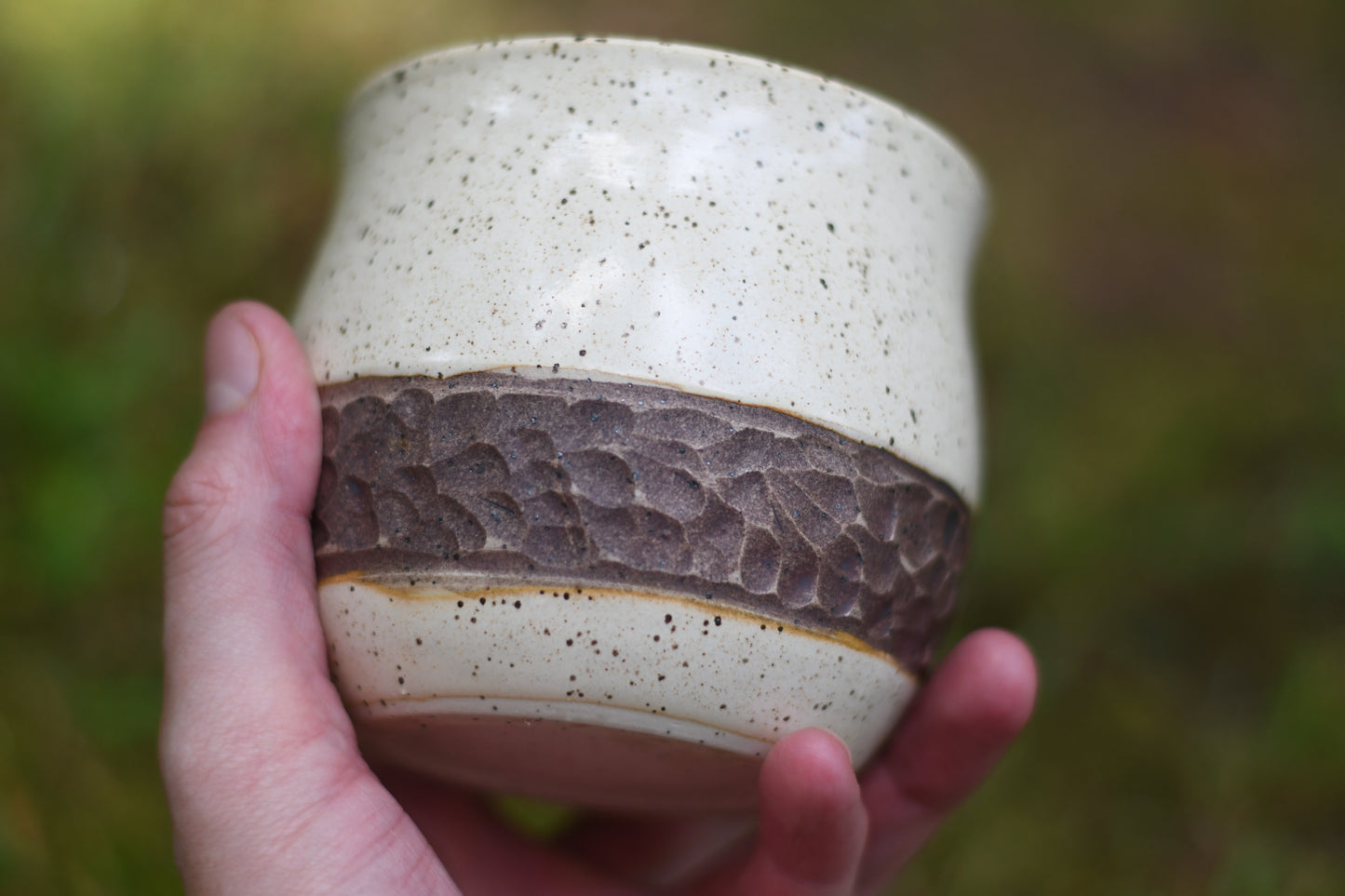 Textured Rustic Cup