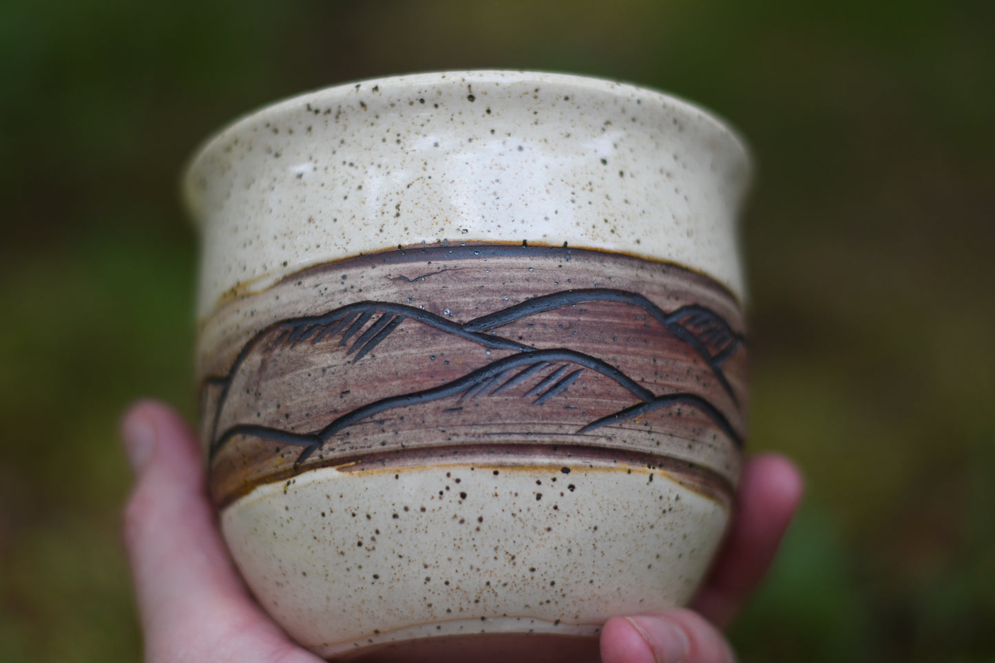 Rustic Mountain Cup