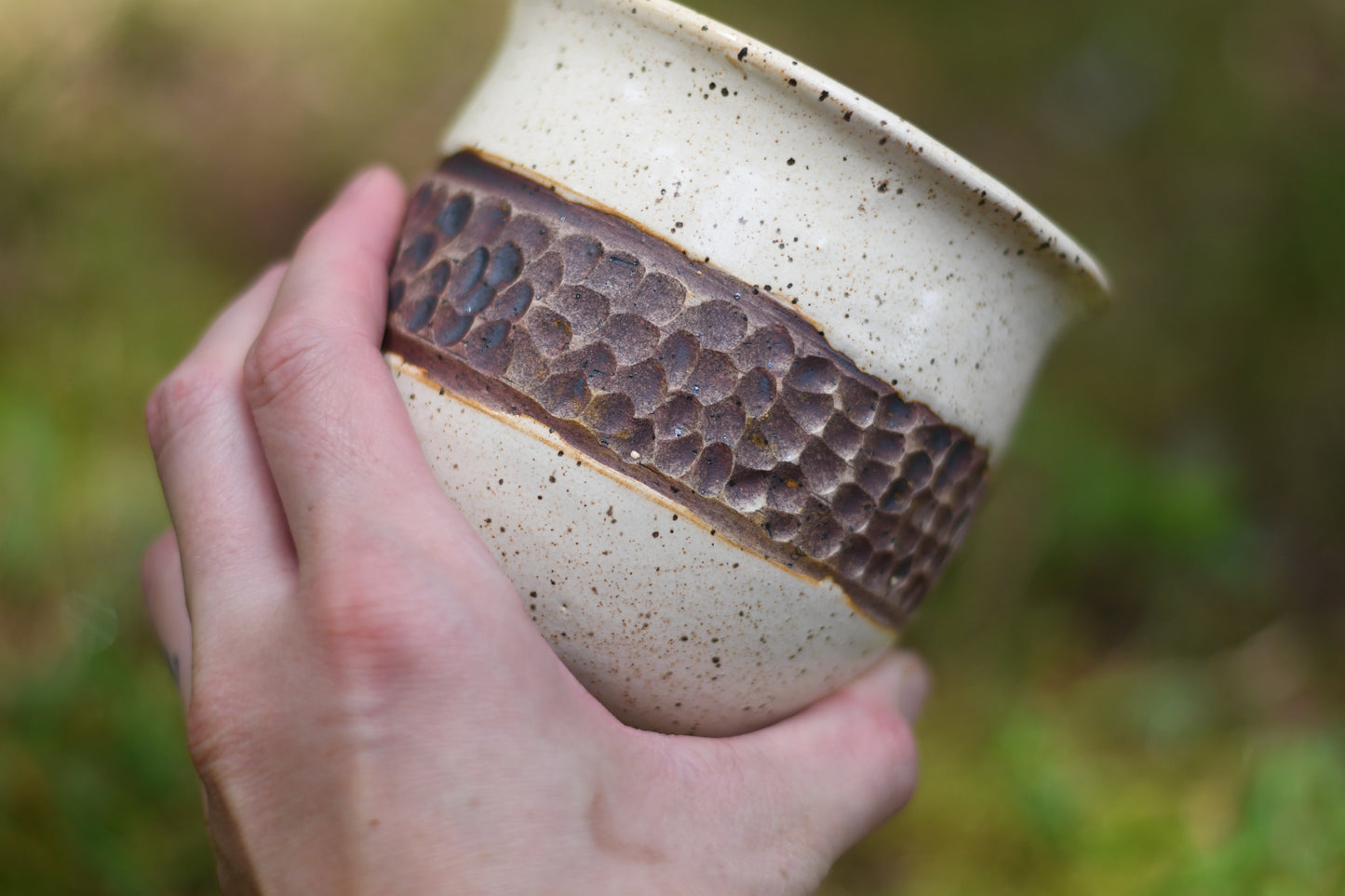 Textured Rustic Cup
