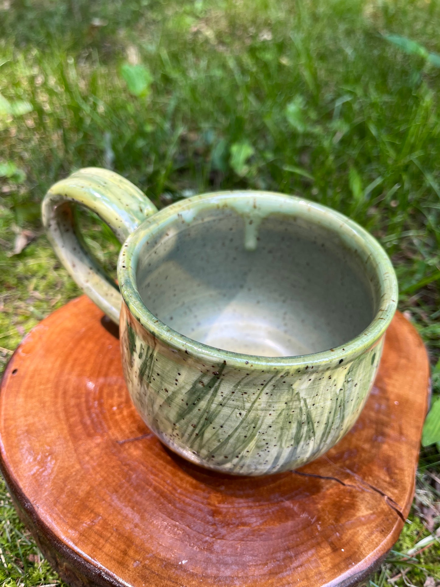 Green Grass Mug