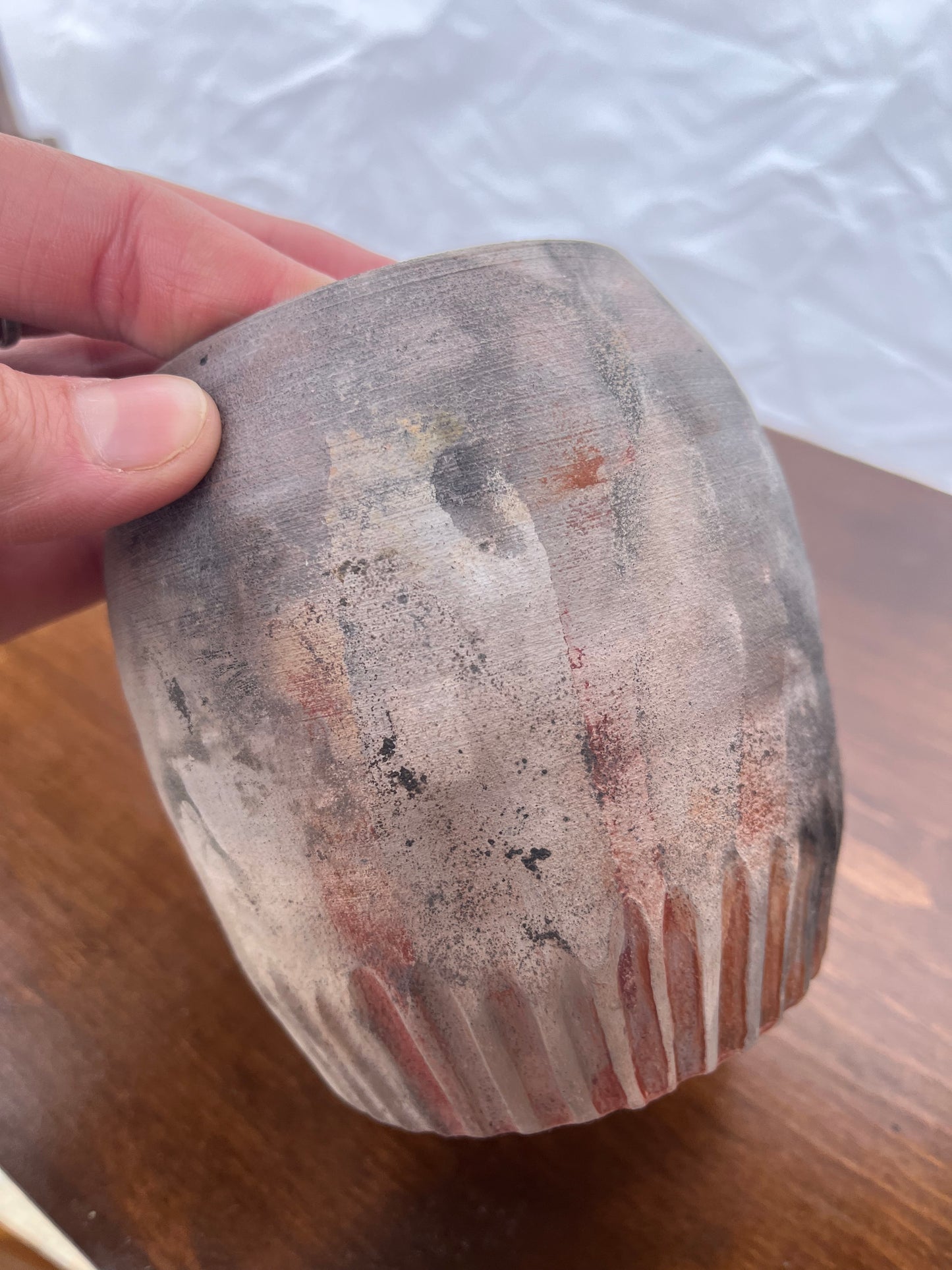Barrel Fired Vase