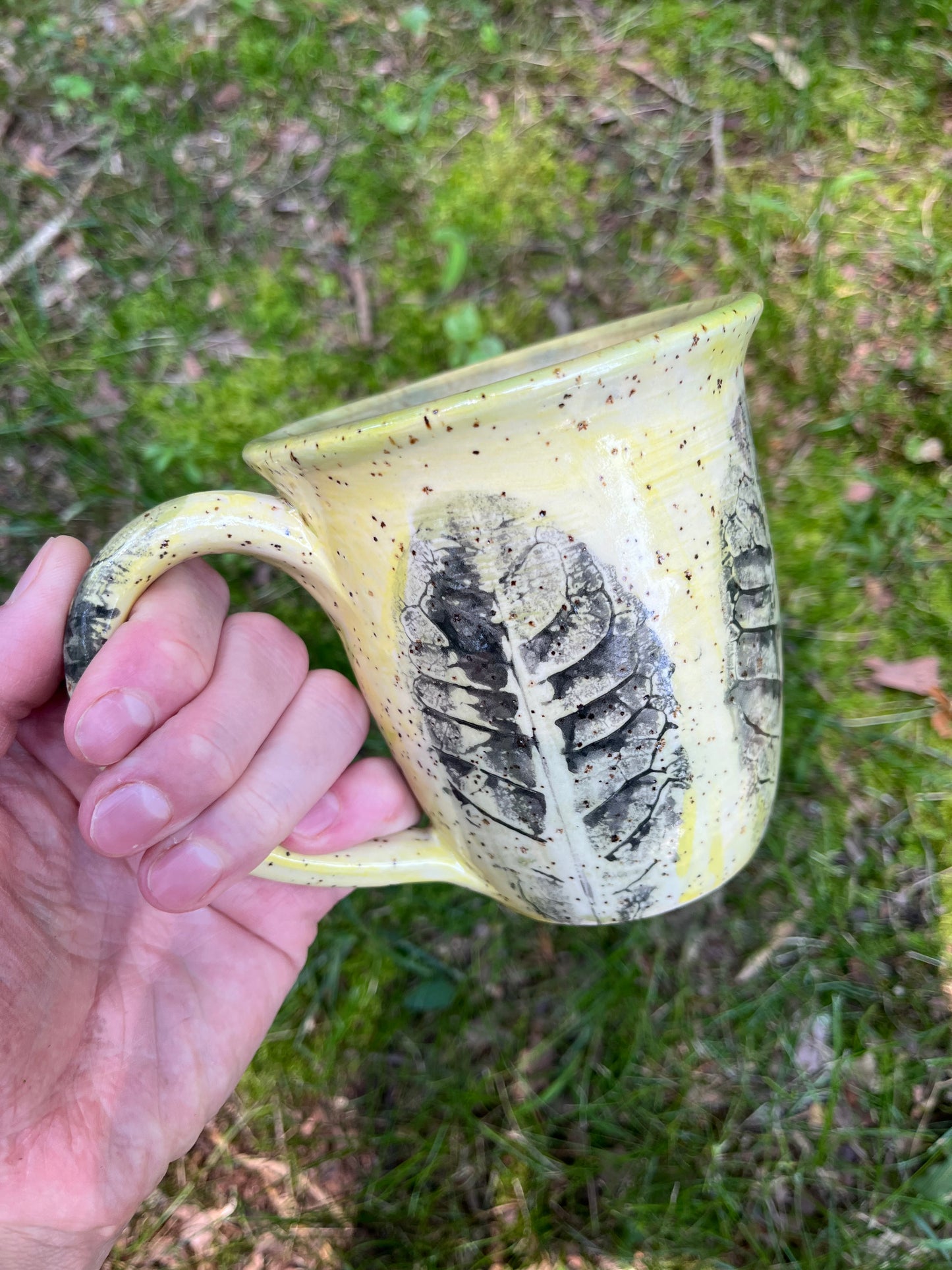 Dandelion Print Mug