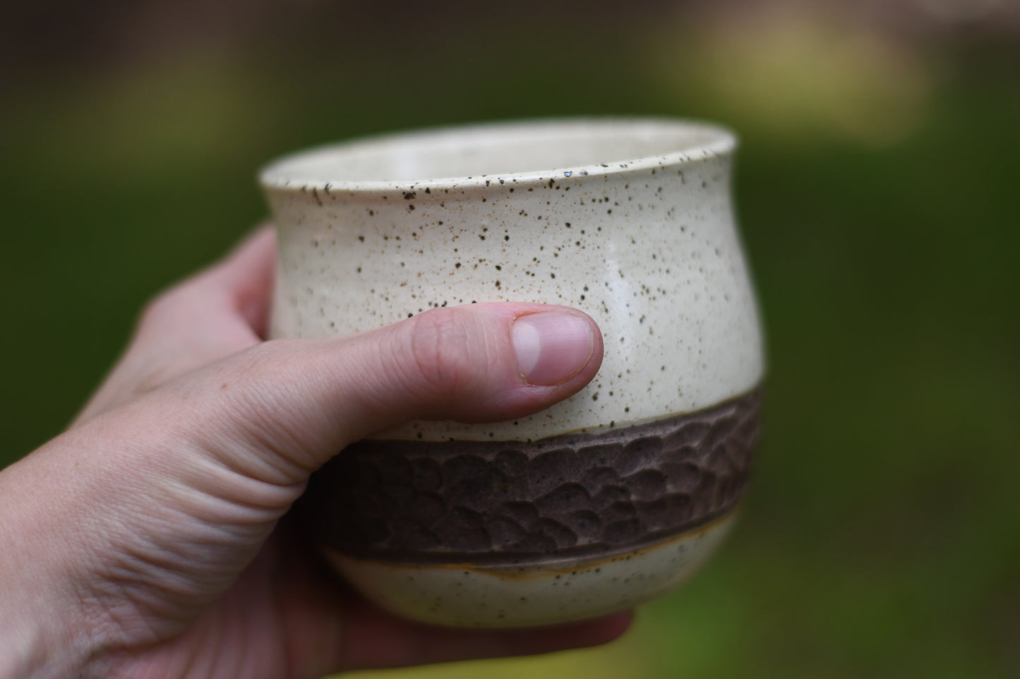 Textured Rustic Cup