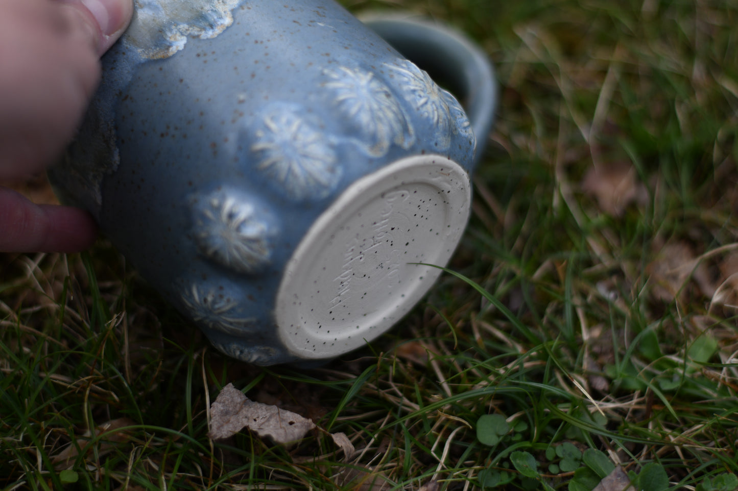Blue Vintage Mug