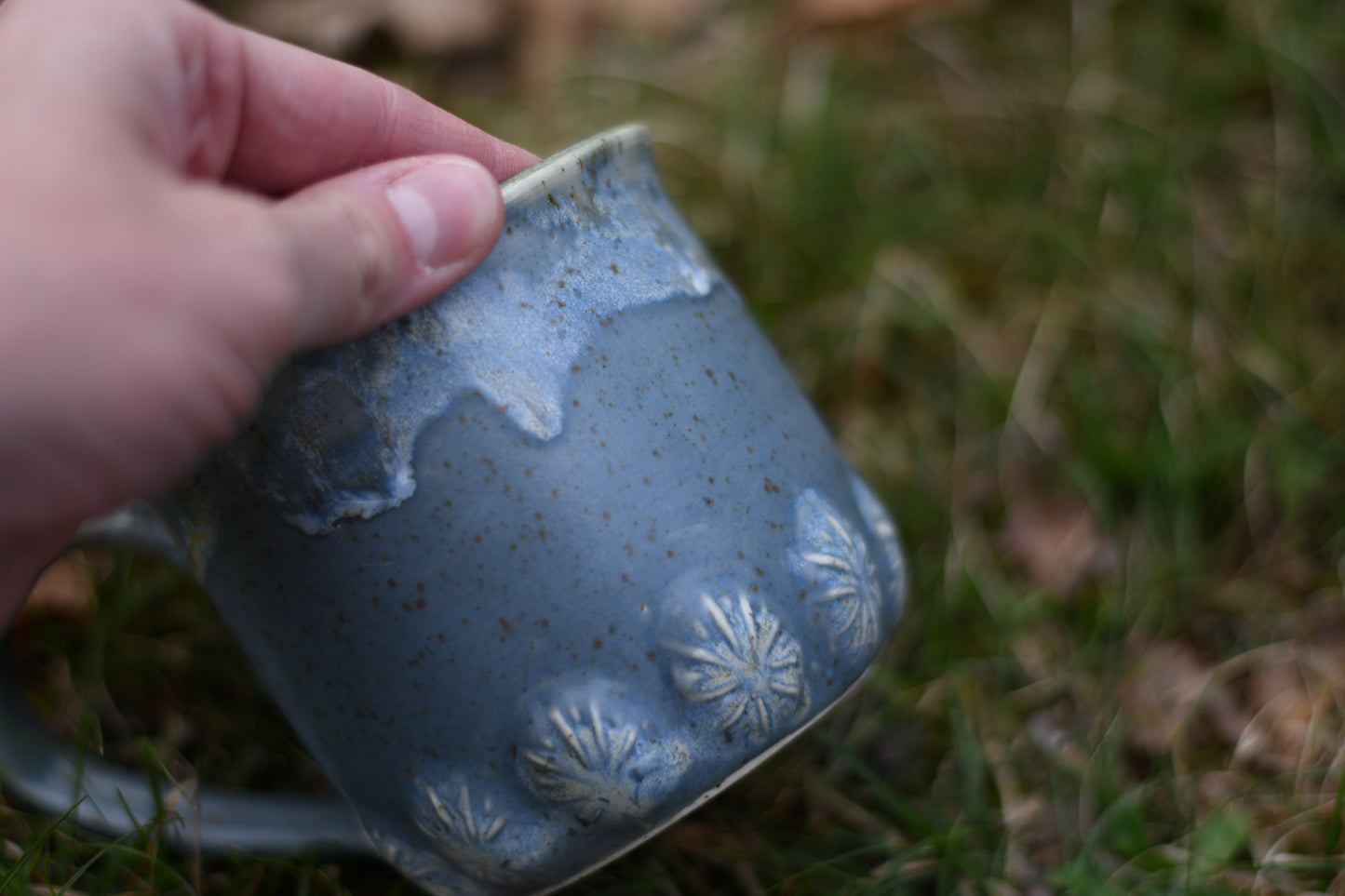 Blue Vintage Mug