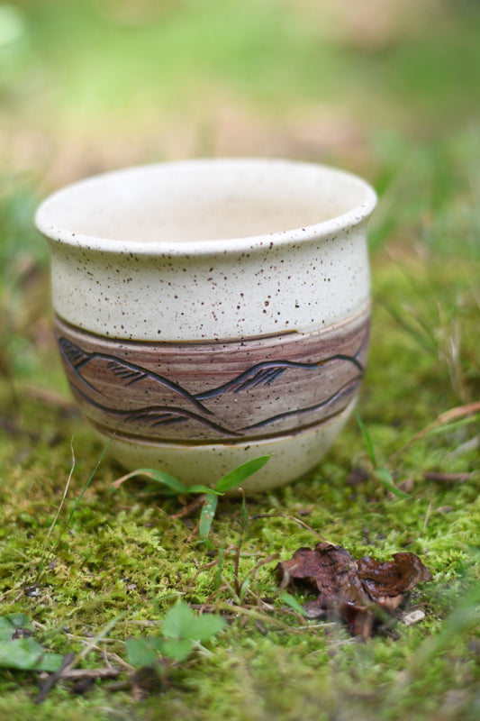 Rustic Mountain Cup